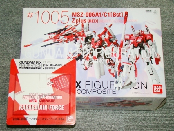 【　新品即決！G.F.F. METAL COMPOSITE Zplus［RED］ 初回特典付き※送料無料※　】GUNDAM FIX FIGURATION　Zプラス　レッド #1005