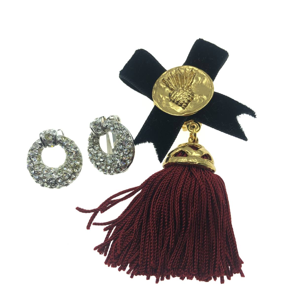 ヤフオク! -yves saint laurent イヤリングの中古品・新品・未使用品一覧