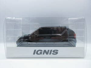 1/18 スズキ イグニス IGNIS カラーサンプル　ディーラー 非売品　ミニカー　スーパーブラックパール