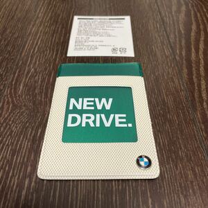 [ быстрое решение ]BMW футляр для карточек чехол для пропуска зеленый сделано в Японии металл эмблема имеется clean дизель / Alpina ALPINA не продается Novelty 