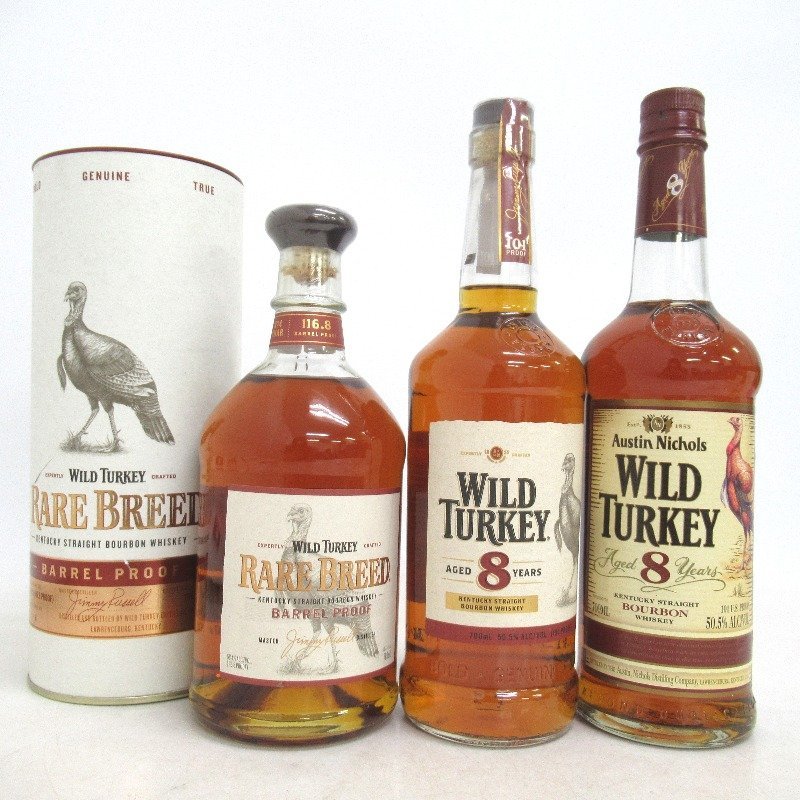 Wild Turkey ワイルドターキー レアブリード 750ml 54.1度 ストレート