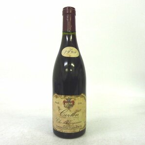 ワイン ドメーヌ・カシャ・オキダン・エ・フィス コルトン グラン・クリュ クロ・デ・ヴェルジェンヌ 1998 750mlの画像1