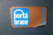 ◎ポータブレイス Porta Brace 機器輸送ハードケース トランクタイプ 機材ケース キャスター付きキャリケース ◎［HC87]_画像8
