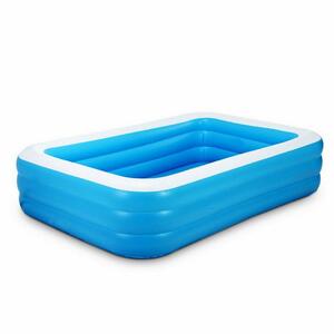  for children pool approximately 180*125*60cm light blue home use vinyl pool heat countermeasure interior outdoors thick leak prevention 3 layer 