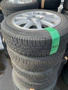 Y865 175/65R14 bridgestone ブリジストン 2005年 PCD100 4H 5.5J +40 nissan 日産 4本セット