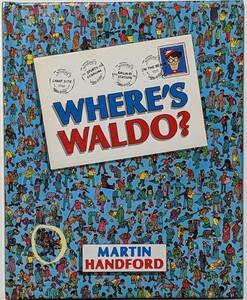  English version War Lee ...! pocket size [Where's Waldo]1993 year issue / child book / hard book /.book