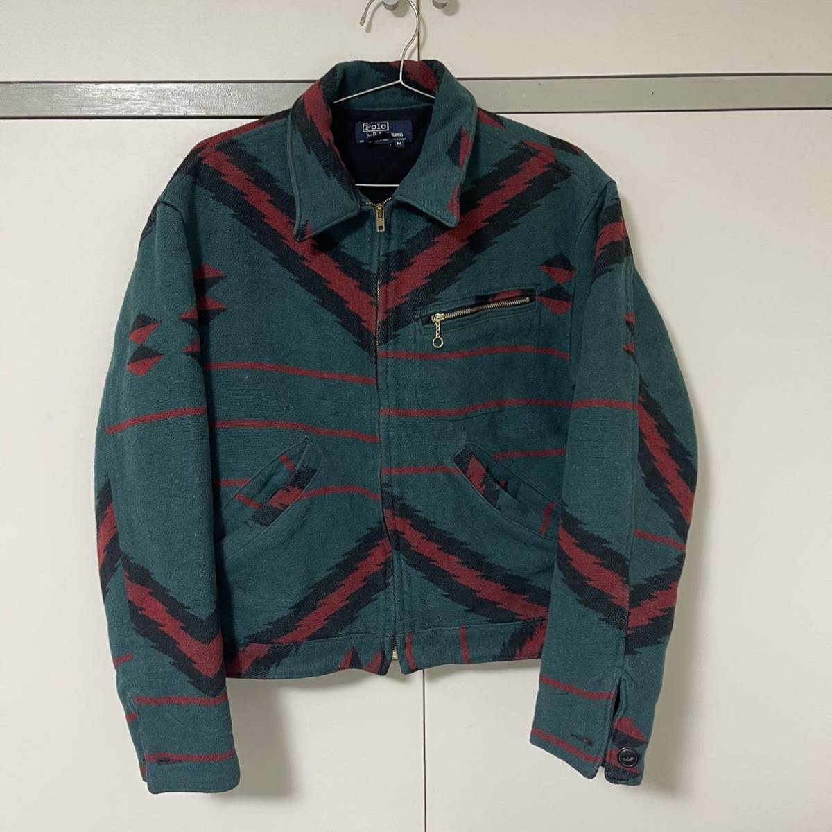 公認 チマヨ オルテガ ネイティブ ナバホ ジャケット30´s 40´s 50´s