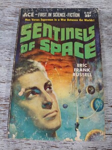 【洋書】 D-468/Second printing,1960/SENTINELS OF SPACE/ERIC FRANK RUSSELL-エリック・フランク・ラッセル/SCIENCE FICTION SF小説