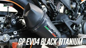 GPR GP EVO4 BLACK TITANIUM 公道仕様スリップオン ヤマハ YZF-R1 YZF-R1M 2017/2020