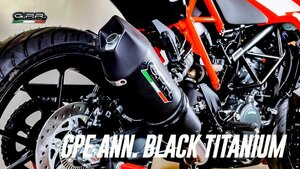 GPR GPE ANN. BLACK TITANIUM 公道仕様スリップオン BMW R1200GS アドベンチャー 2010/2013