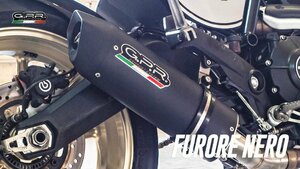 イタリア GPR FURORE NERO 公道仕様スリップオン BMW R1200GS アドベンチャー 2014/2016