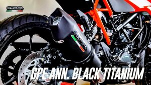 イタリア GPR GPE ANN. BLACK TITANIUM 公道仕様スリップオン ドゥカティ ハイパーモタード821 2013/2016