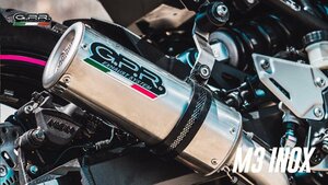 イタリア GPR / M3 スリップオン マフラー ハイマウント 公道仕様 / KTM RC125 2017-2020