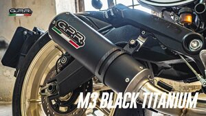 GPR / M3 Black チタニウム フルエキゾースト マフラー 公道仕様 / スズキ GSX-S1000 2017-2020