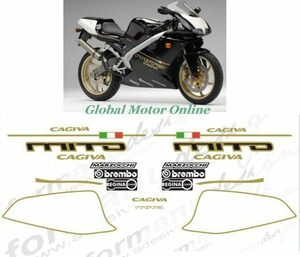 グラフィック デカール ステッカー 車体用 / カジバ CAGIVA MITO ミト 125