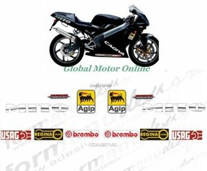 グラフィック デカール ステッカー 車体用 / カジバ ミト CAGIVA MITO EV 125 2000 アジップ