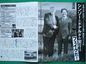 切り抜き★安倍晋三★ドナルド・トランプ★堀ちえみ★フラッシュ／2019年3月12日