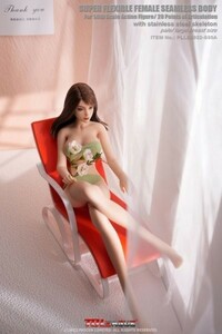  new product TBLeague PLLB2022-S50A iron .si-m less super moveable woman element body Pale.1/6 figure new goods unopened element body only ( head optional )