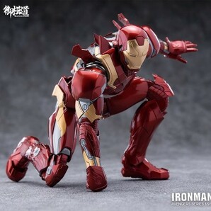 御模道 1/9 アイアンマン マーク46 DX版 新品未開封 正規品 マーベル トニースターク プラモデル IRONMAN MK46 の画像4