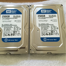 （D126-D127）WDC Blue WD2500AAKX-193CA0 250GB ☆ SATA/600 2枚セット_画像3