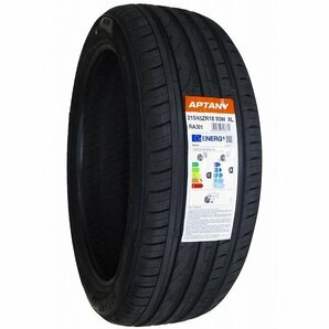 4本セット 215/45R18 2022年製造 新品サマータイヤ APTANY RA301 送料無料 215/45/18の画像3