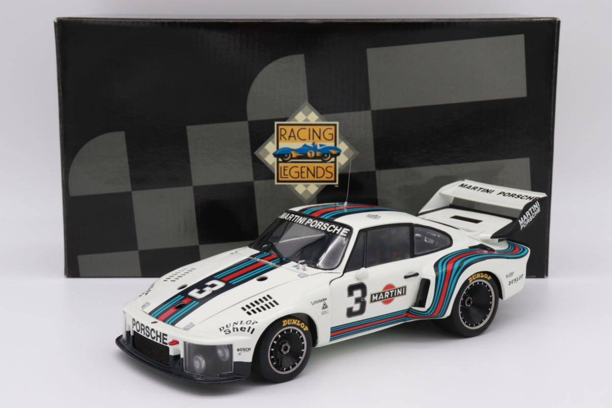 サイン・掲示用品 パネル 希少☆ EXOTO(京商) 1/18 ポルシェ 935 RLG1