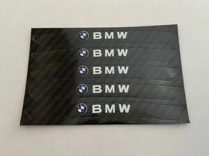 BMW ホイールリム　ステッカー カーボン ブラック