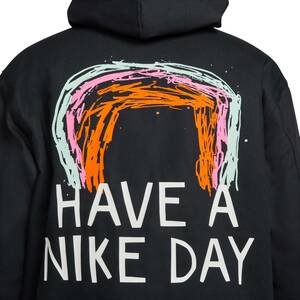 ■NIKE NSW HAVE A NIKE DAY WORK JACKET 黒 新品 サイズL ナイキ スポーツウエア ハブ ア ナイキ デイ ワーク ジャケット DQ4184-010