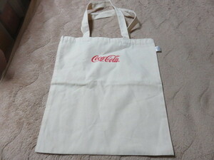 Coca-cola コカ・コーラ 手さげバッグ バッグ かばん サイズ370-320㎜ 丈夫な布製 ECOマーク 未使用