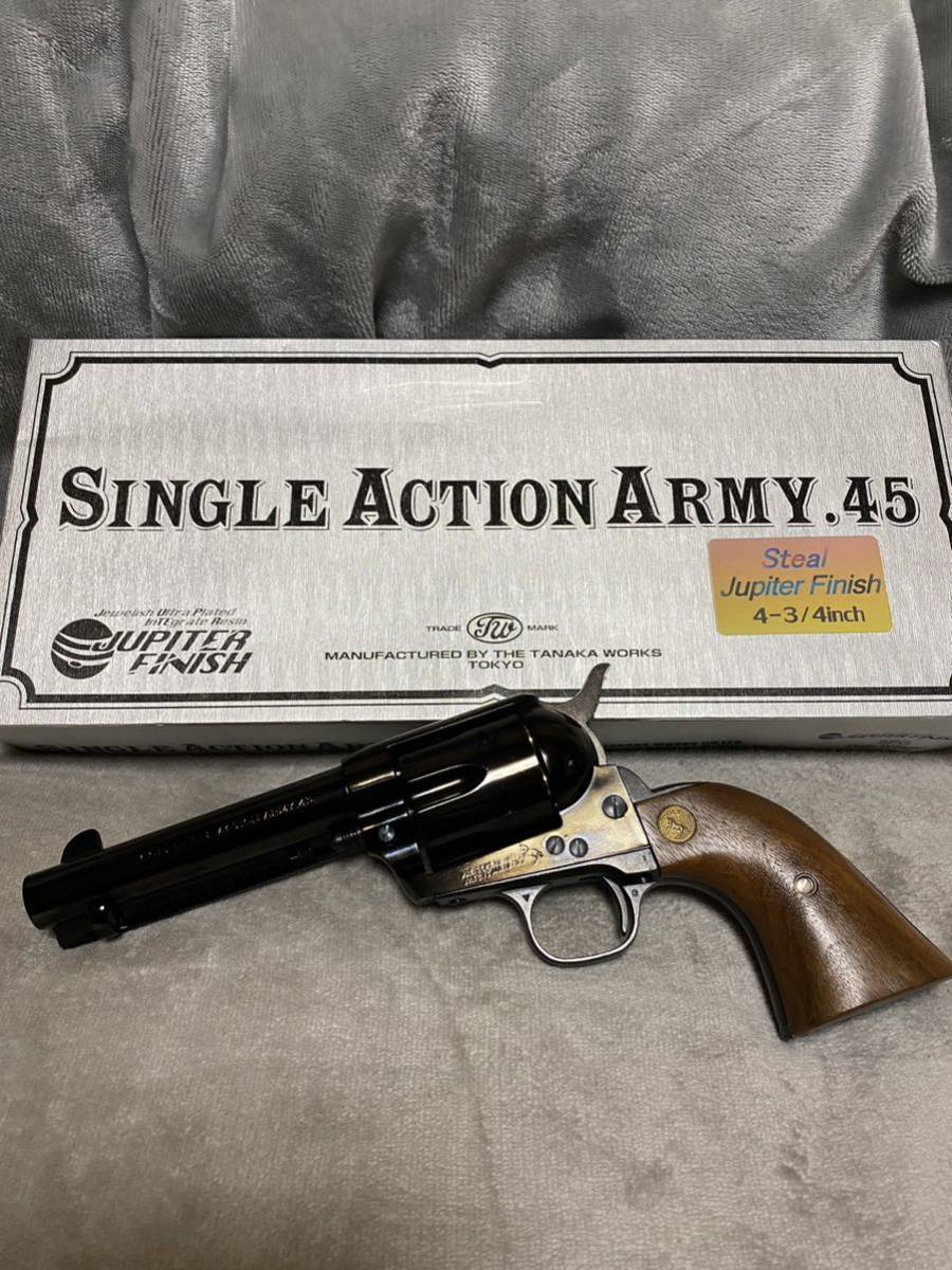 お1人様1点限り】 タナカ製 モデルガン SAA シビリアン スチール
