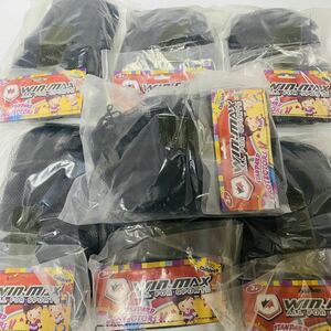 【7点まとめて】WinLine キッズプロテクター 膝/肘/手首 スポーツプロテクター 保護パッド ブラック黒/Win Max キッズプロテクター