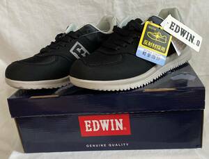 uo- King shoes 25cm EDWIN/ Edwin navy color series cup insole reflection material light weight ** unused goods 