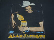 y32 90's ScreenStars アランジャクソン Alan Jackson カントリーTシャツ_画像2