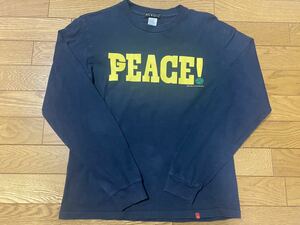 PALM GRAPHICS# long sleeve T shirt # navy # size 1#BEAMS BOY