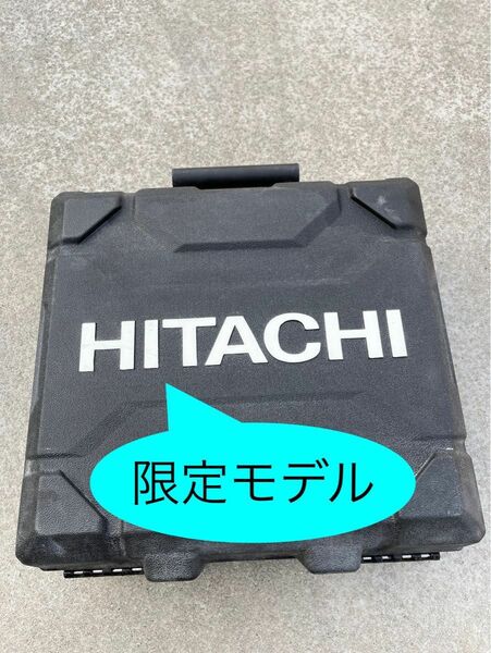 美品 HITACHI 50mm高圧ロール釘打ち機 NV50HR 銀鏡