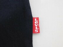 リーバイスLevi's■デカロゴ バットウィング　Tシャツ 半袖 クルーネック■M■ブラック ※F028_画像5