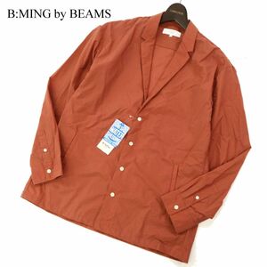 【新品 未使用】 B:MING by BEAMS ビームス 通年 ナイロン100%★ カラー シャツ ジャケット Sz.S　メンズ　C3T02234_3#O