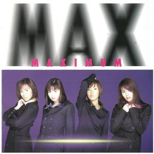 MAX(マックス) / MAXIMUM ディスクに傷有り 帯に破れ有り CD