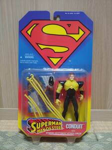 Kenner Superman Man of Steel - Conduit 新品未開封