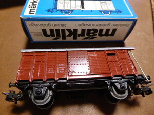 鉄道模型増設に最適メルクリンBOX CAR WAGON COUVERT 貨物車４６０５貴重品美品