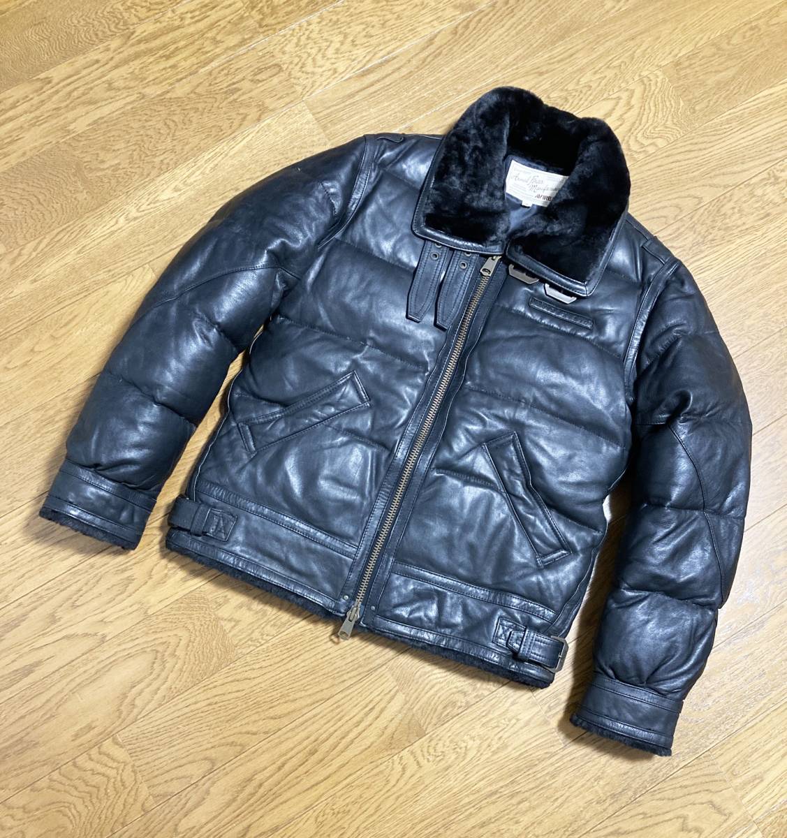 2023年最新】ヤフオク! -アビレックス レザー ダウンの中古品・新品
