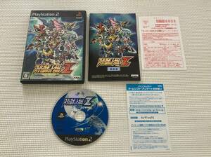 23-PS2-238　プレイステーション2　スーパーロボット大戦Z　動作品　PS2　プレステ2