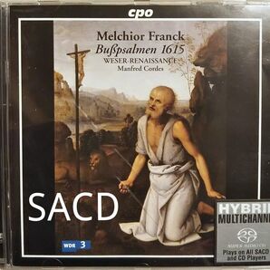 SACD メルキオル フランク busspsalmen 1615 メルヒオール クラシック melchior 合唱 声楽 cpo