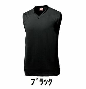 新品 バスケット タンクトップ シャツ 黒 ブラック サイズ110 子供 大人 男性 女性 wundou ウンドウ 1810 送料無料
