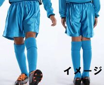 新品 サッカー ハーフ パンツ オレンジ Mサイズ 子供 大人 男性 女性 wundou ウンドウ 8001 送料無料_画像3