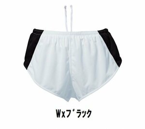 新品 陸上 ランニング パンツ Wxブラック サイズ110 子供 大人 男性 女性 wundou ウンドウ 5580 送料無料