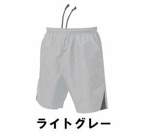 新品 テニス ハーフパンツ Lグレー XLサイズ 子供 大人 男性 女性 wundou ウンドウ 1780 送料無料