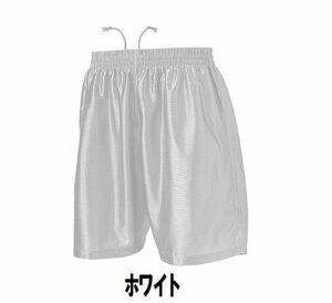 新品 サッカー ハーフ パンツ 白 ホワイト サイズ150 子供 大人 男性 女性 wundou ウンドウ 8001 送料無料