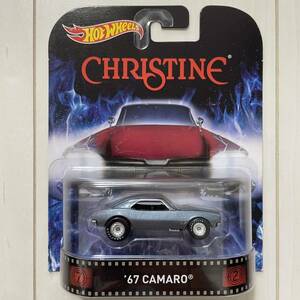 ★レトロエンターテイメント★ 67 Camaro Christine シボレー カマロ クリスティーン ホットウィール ミニカー