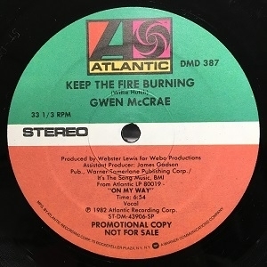 【コピス吉祥寺】GWEN MCCRAE/KEEP THE FIRE BURNING(DMD387)